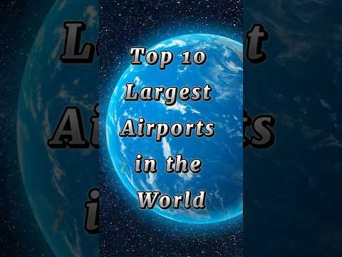 Top 10 Largest Airports in the World #Top10 #LargestAirports #Top #Viral #shorts #viralshort