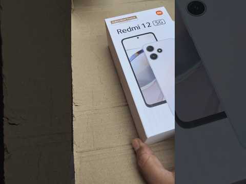 😍 New Launch - Redmi 12 5G || mobile unboxing by delivery boy || #trending #shortsvideo