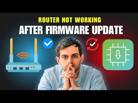 Router not working after firmware update