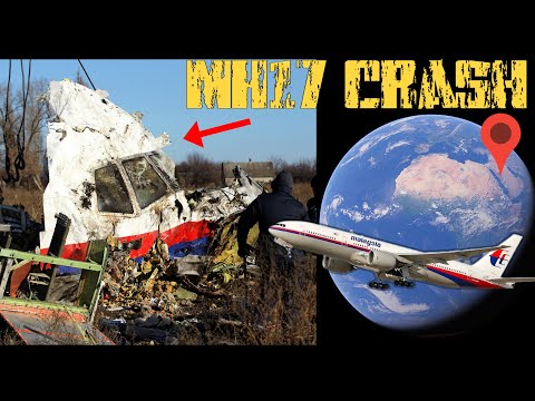 Malaysian Airlines Flight MH17 Crash Location😱! Google Earth