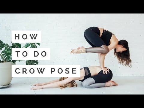 How to Do Crow Pose & Transition into Chaturanga | Om & The City