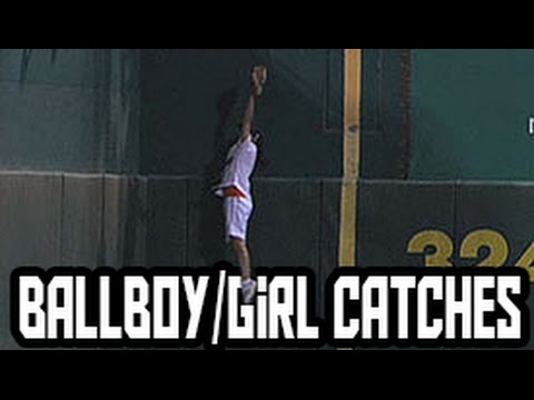 MLB: Ball-Boy/Girl Catches (HD)