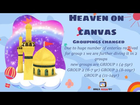 HEAVEN ON CANVAS| GROUP 1| OPEN FOR VOTING