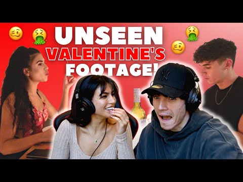 TRYING NOT TO CRINGE | Reacting to our first Valentine’s Day video