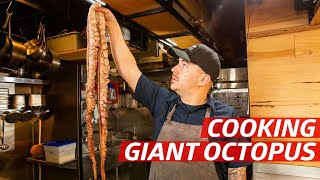 Grilling a Giant Pacific Red Octopus — Deep Dive