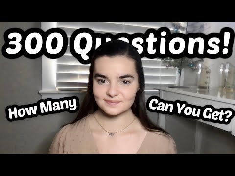 ASMR Whispering 300 Trivia Questions For My 300th Video!