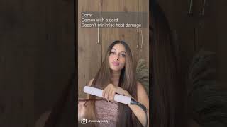 Dyson Vs Philips straightener #shorts #youtubeshorts #ashortaday