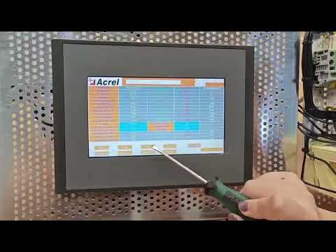 Acrel Electric | Introduce Video of ATP007 Touch Screen for Data Center Monitoring