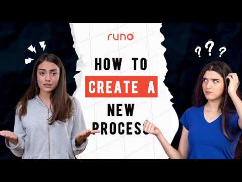 How to create a new process | Web Version | Runo