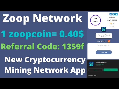 Zoop  Network | 1 ZoopCoin= 0.40$ |#Mining #zoop #zoopnetwork #zoopcoin #crypto #cryptocurrency #nft