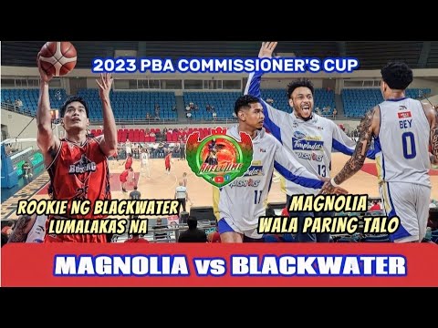 Magnolia Hotshots vs Blackwater Bossing (live) | Dikit ang laban sa 1st Half |12.06.23