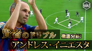 【ドリブル戦術】イニエスタのドリブル徹底分析　トラップ＆ドリブル＆パス Iniesta Tactical Analysis