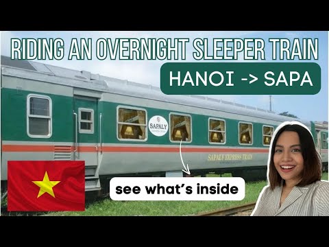 Overnight Sleeper Train 🚂 from Hanoi to Sapa Vietnam 🇻🇳 Experience