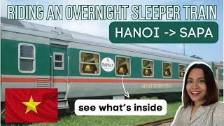 Overnight Sleeper Train 🚂 from Hanoi to Sapa Vietnam 🇻🇳 Experience