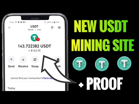 💰 $11.30 Received (live withdrawal Proof) New Usdt Mining Site || Earn Free Usdt