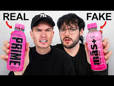 We Tried REAL vs FAKE Celebrity Products