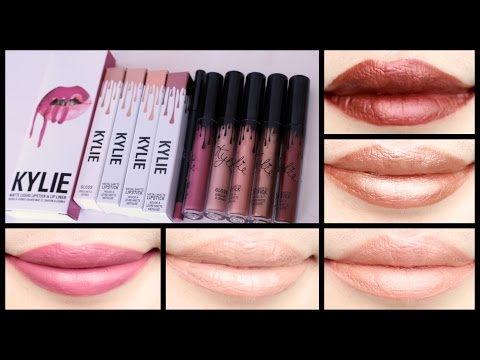 カイリーリップキット💋スウォッチ＆レビューKylie Lip kit+Metal+Gloss