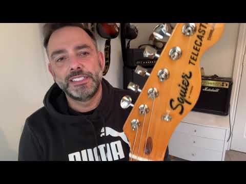 Squier Classic Vibe Thinline review 2024.