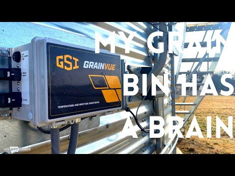 Giving a GRAIN BIN a BRAIN! - GSI GrainVue installation and overview - What can it do?