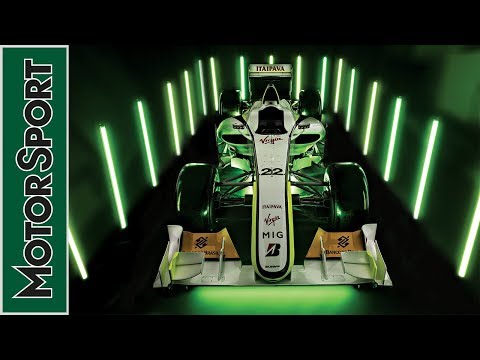 Behind the scenes: Motor sport Brawn GP photo shoot