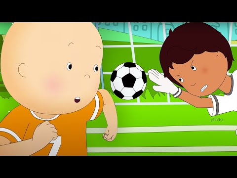 カイユー | カイユーとフットボール | 面白い漫画 | キッズ漫画 | ケイルー | Caillou