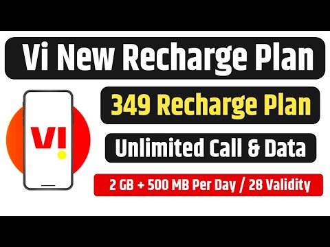 Vi 349 Recharge Plan 2024 || 349 Vi Recharge Plan unlimited calls and data | Best vi plan