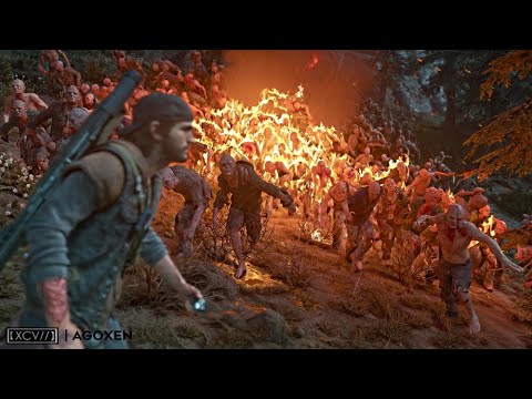 Days Gone zombie survival gameplay