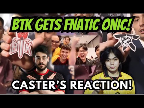 Mirko, Trex, Arashi, Renmar and DJY's Reaction When BTK Gets Fnatic Onic In The Next Round Of M6!