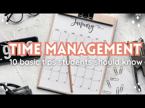 Time Management Tips for Students ⏰