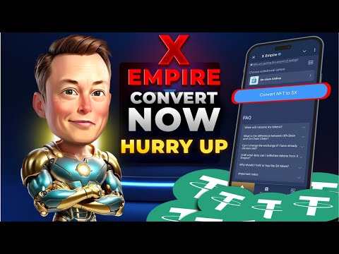 X EMPIRE NFT || Convert $X NFT to $X Token Now... Full Process