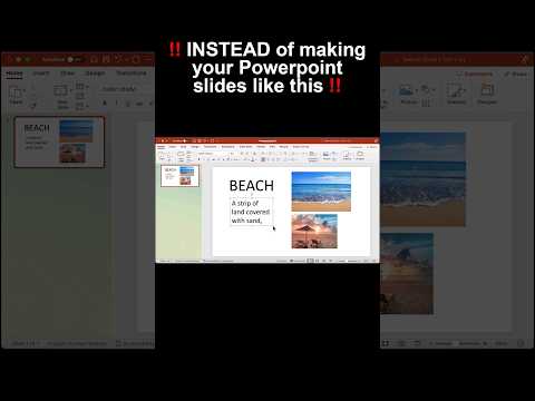 Beautiful PowerPoint design in  seconds! #powerpoint  #tutorial  #office365