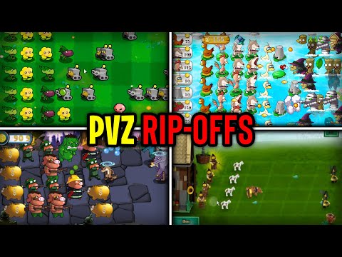 The Bizarre World of Plants vs Zombies RIP-OFFS