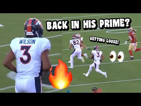 Russell Wilson RETURNS TO FORM with Sean Payton 🔥 2023 Broncos Vs 49ers Preseason highlights