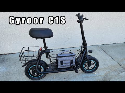 Gyroor C1S Cargo Electric Scooter