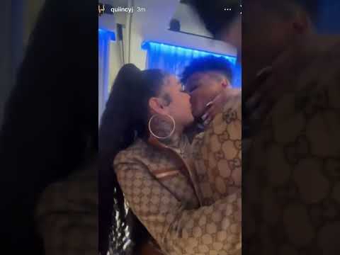 #blueface  proposes to #jaidynalexis to get at #chriseanrock #lilmabu