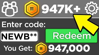 Enter This Code For FREE ROBUX in Roblox.. (2025)