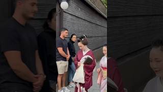 外国人観光客を魅了する舞妓さん #京都 #舞妓