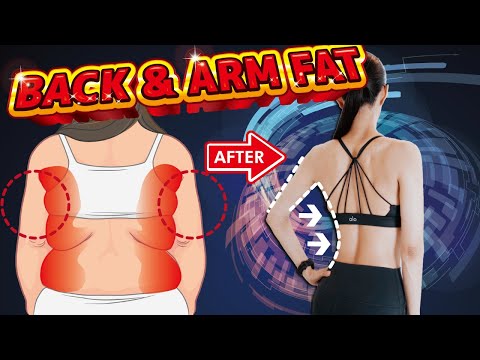 How to Get Rid of Back and Arm Fat | STANDING Workout❗ Beginner Friendly