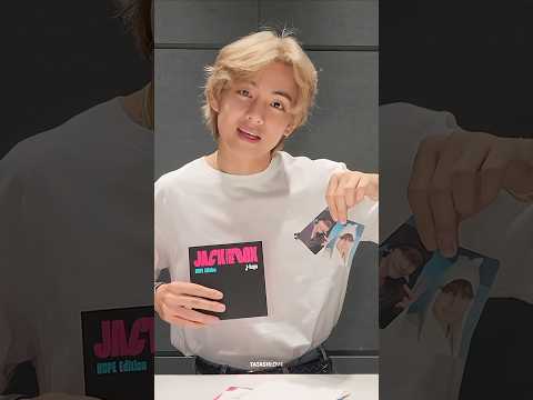 ‘Jack In The Box (HOPE Edition)' UnboxingVideo with V #bts #taehyung