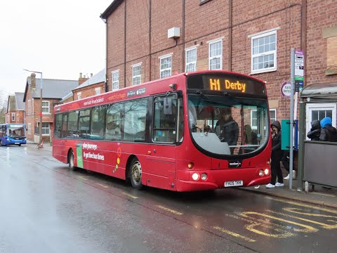 *ON LOAN* Trent Barton - Scania Wright Solar 669 (FH05 TKK) ride on H1