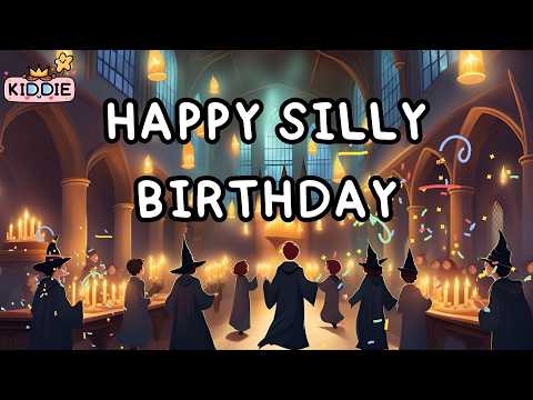 Happy Silly Birthday | Funny birthday english song for kids | Harry Potter style | sung by children