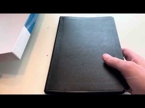 Review: NIV Giant Print Thinline Bible, Black Leather