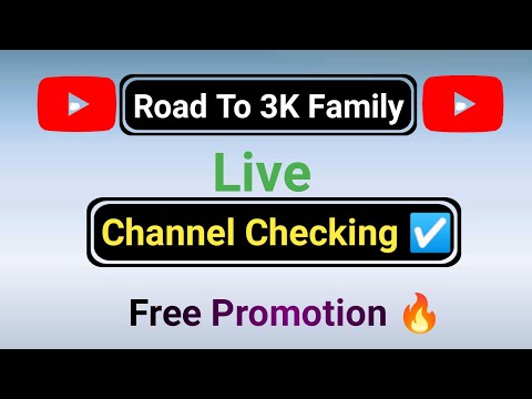 🔴LIVE FREE CHANNEL PROMOTION | 100 +SUBSCRIBER FREE😍 20 Mar 2023