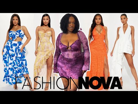 FASHION NOVA CURVE DRESSES 2024 | Maxi Dresses For Summer