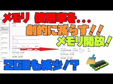 【トラブル解消】パソコンのメモリを開放して高速化しよう!  解説【アレッサ】