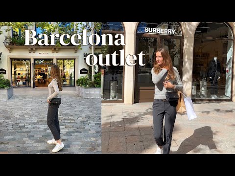 LA ROCA VILLAGE - CRAZY OUTLET IN BARCELONA: BURBERRY, PRADA, YSL, GUCCI 50% OFF