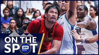 June Mar Fajardo on his solid performance for San Miguel vs. Converge | #OSOnTheSpot