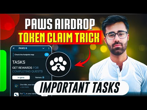 Paws Airdrop Unlimited Token Trick || Paws Airdrop Real or Fake || Paws Airdrop New Update