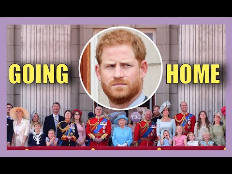 GOING HOME- PR Staging For Harry's ROYAL Return WITHOUT Meghan