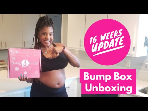 Bump Box Unboxing - 16 Weeks Pregnant Update